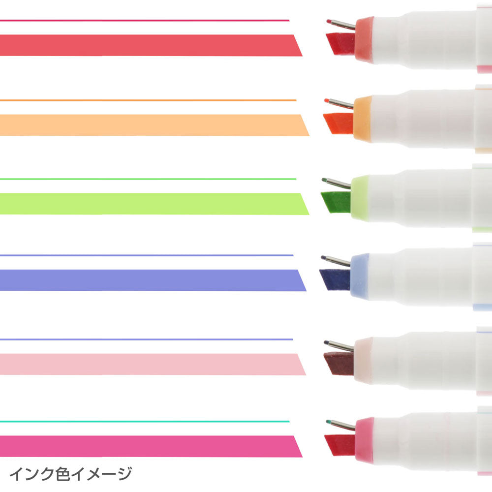 Sun-star Ninipie Stift & Marker Textmarker – Farben sortiert, Keil/Fein 4/0,5 mm