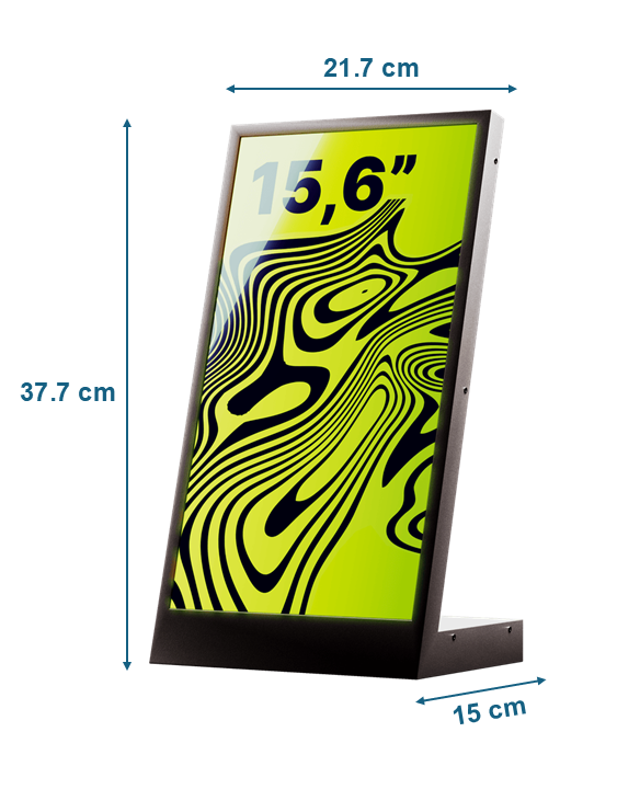 SDS Desk Indoor – 15,6", 1920 × 1080 (Full HD), LAN