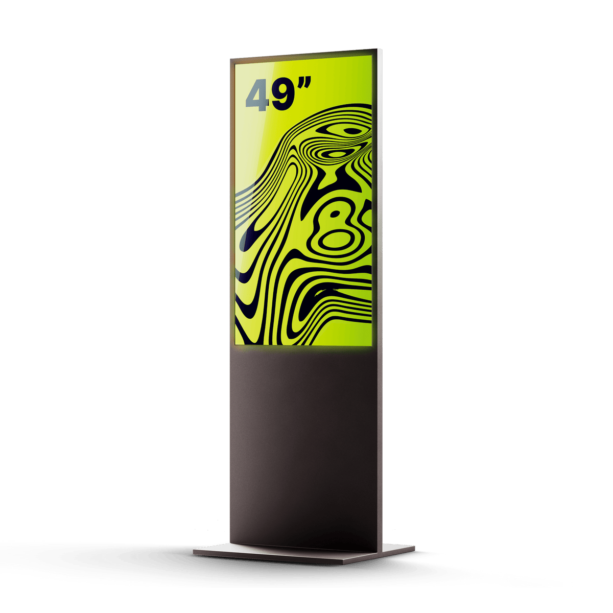 SDS Stele Indoor – 49" Full HD Signage-Display, Schwarz