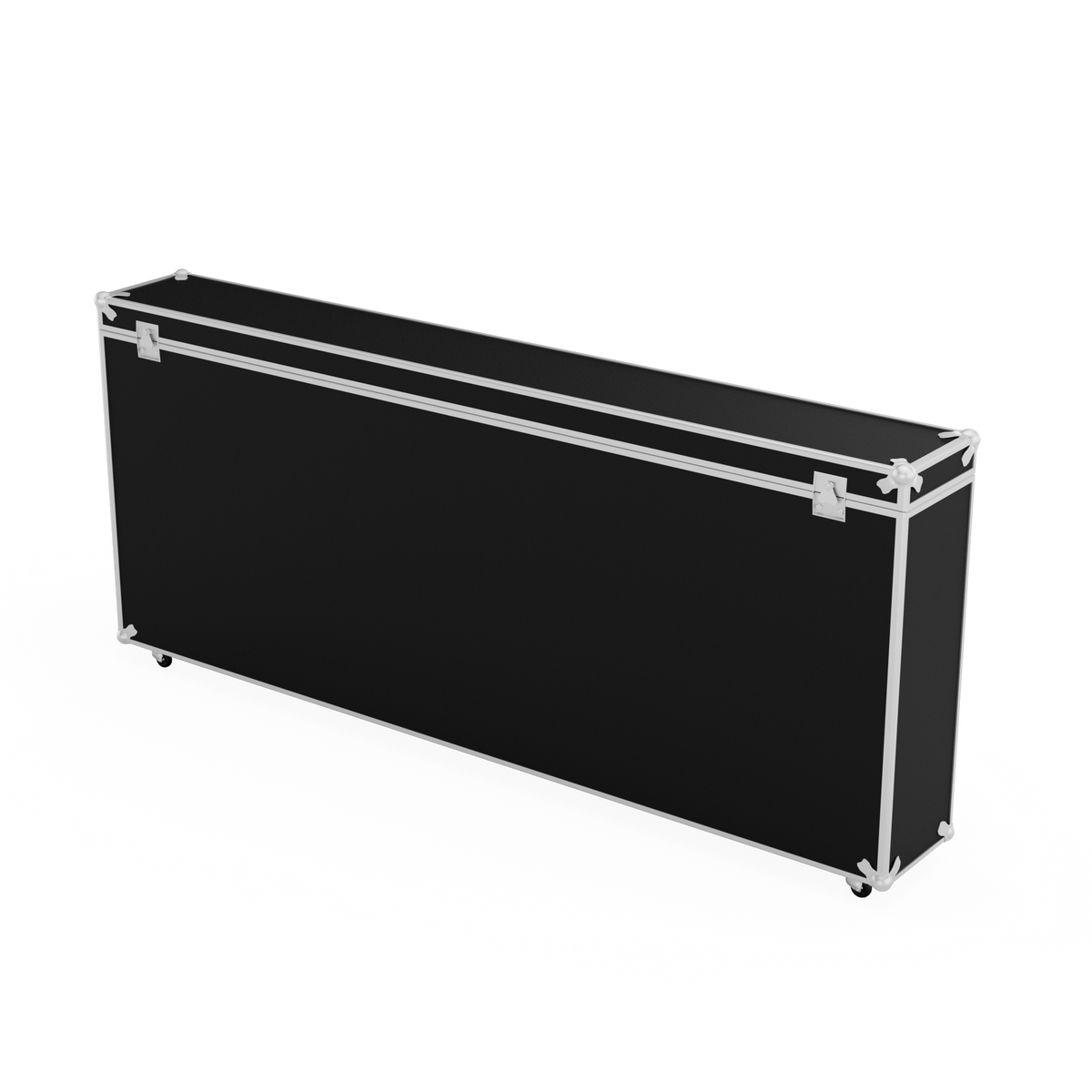 SDS Flightcase für 49" Stele, schwarz, 770 × 1'920 × 270 mm, 27,4 kg