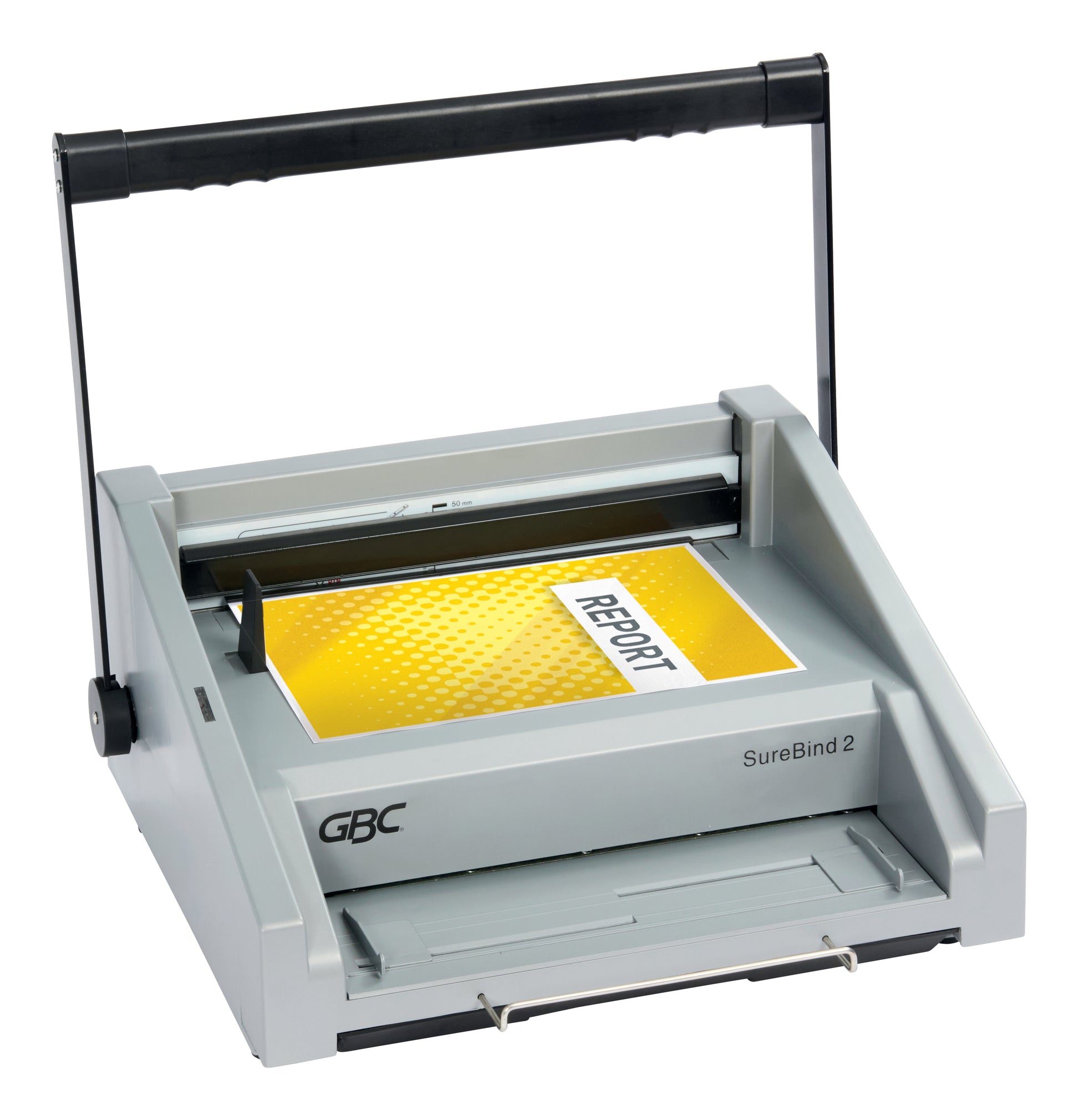 GBC SureBind 2 Heavy Duty Stanz- und Bindemaschine – Verschweissung, für Bindestreifen bis 51 mm, A4, 20 Blatt