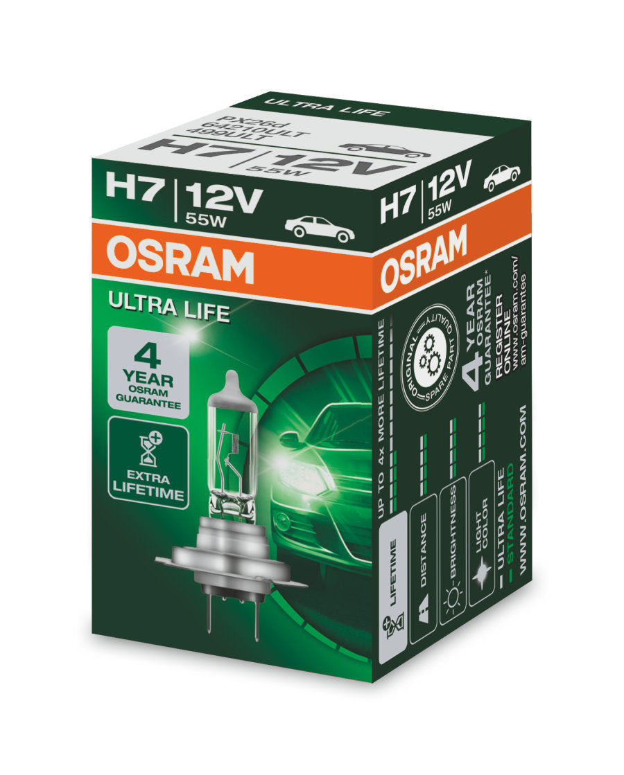 Osram Leuchtmittel ULTRA LIFE PX26d – 1500 lm – 2-Pack