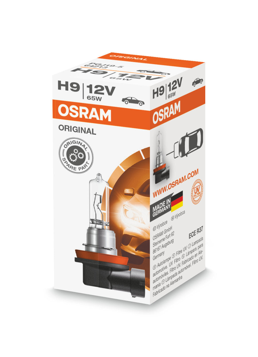 Osram Leuchtmittel H9 PGJ19-5 – 2100 lm, 65 W – 1-Pack