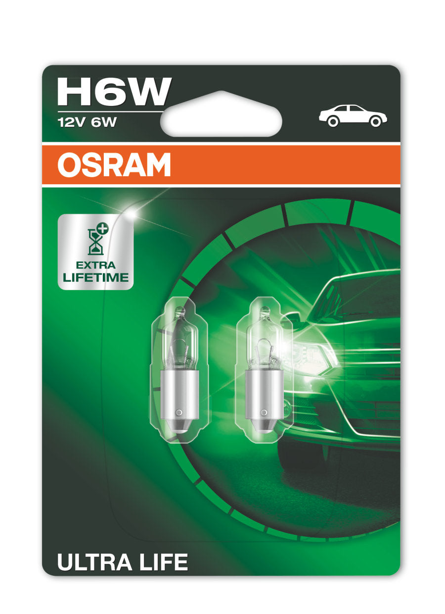 Osram Leuchtmittel BAX9s – 125 lm, 6 V – 10 Stk.