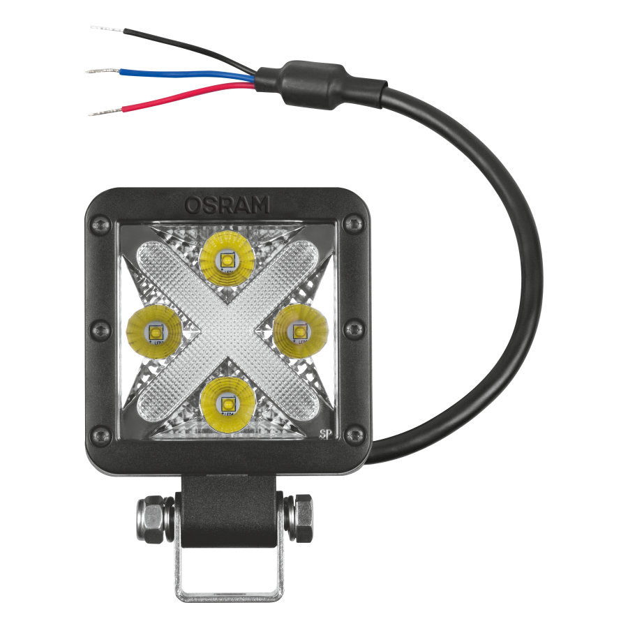 Osram Arbeitsstrahler – 11,8×10,3×13,3 cm – 1250 lm, 22 W – Kaltweiss, 6000 K – IP67 – für Auto, Lastwagen