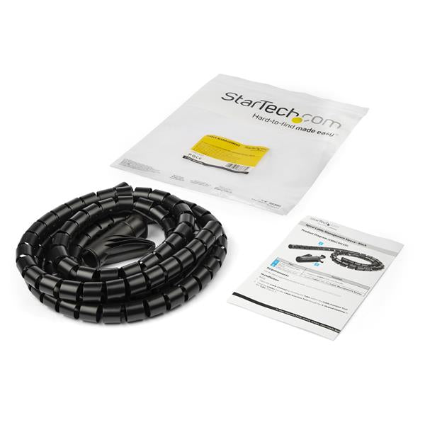 StarTech.com Kabelmanager – 25 mm × 1,50 m