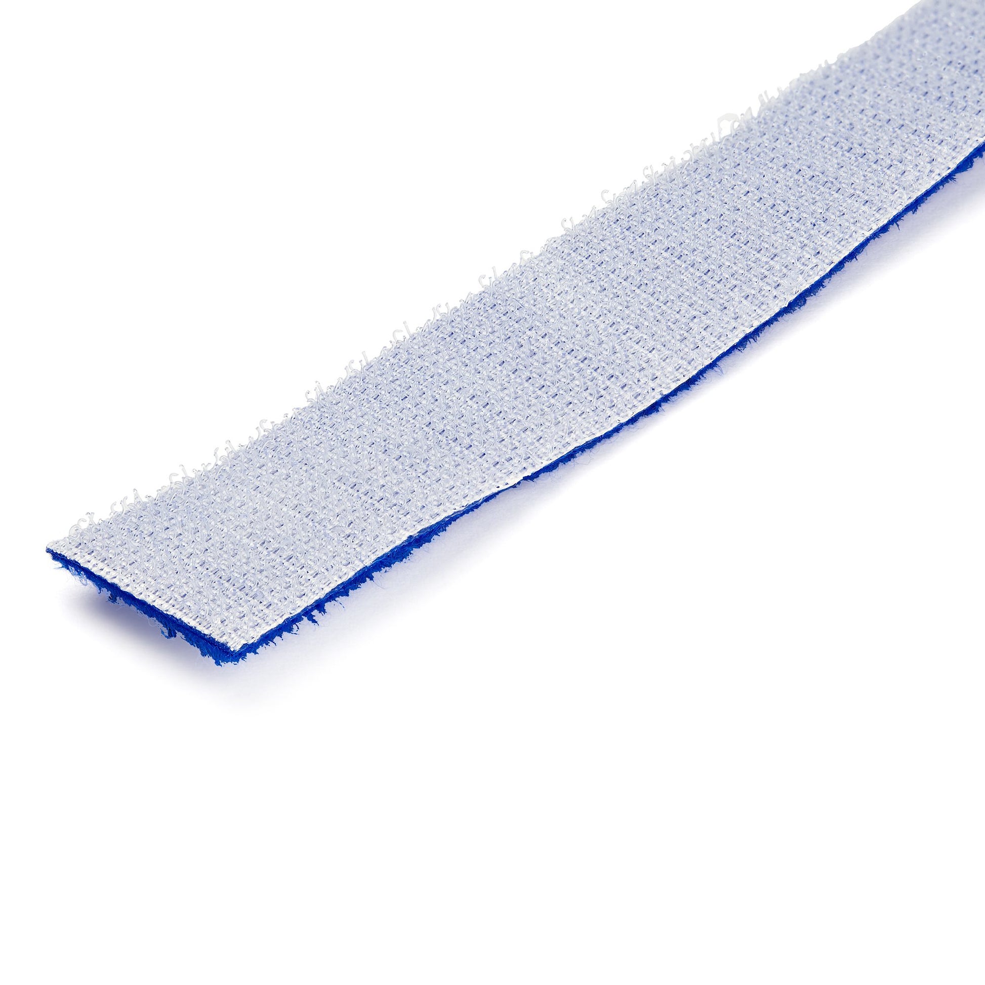 StarTech.com Kabelbinder mit Klettverschluss – 7'600 × 19 mm – 1 Stück, Nylon, Blau, wiederverwendbar