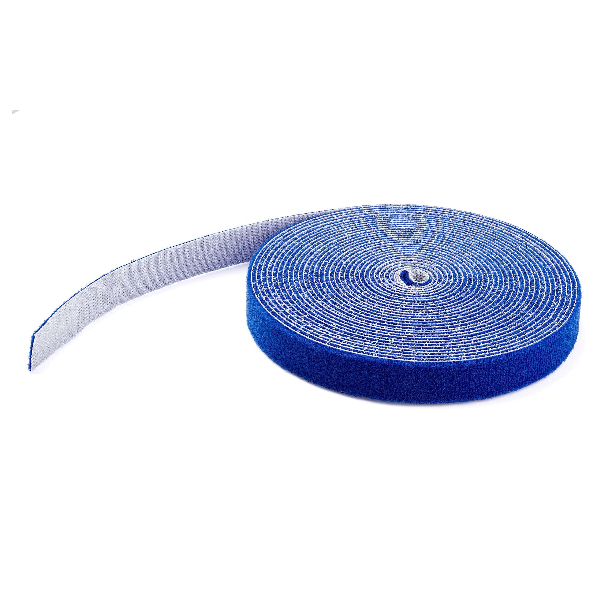 StarTech.com Klettband – 15,24 m, Blau, wiederverwendbar
