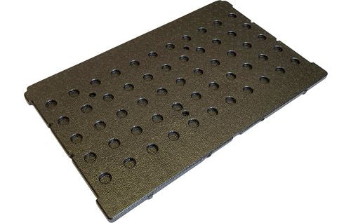 L-BOXX Deckeleinlage – schwarz, EPP, B 360,5 × H 17 × T 596 mm, für XL-BOXX