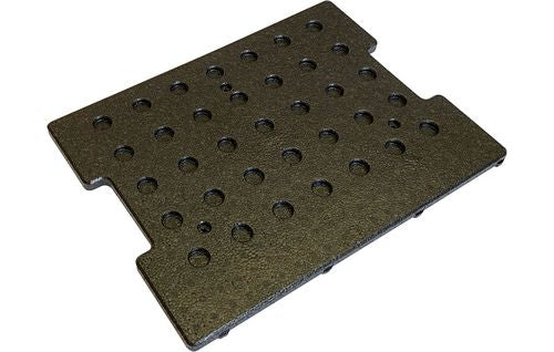 L-BOXX Deckeleinlage – EPP, schwarz, B 321,5 × H 17 × T 373,5 mm, für L-BOXX XL-Boxx