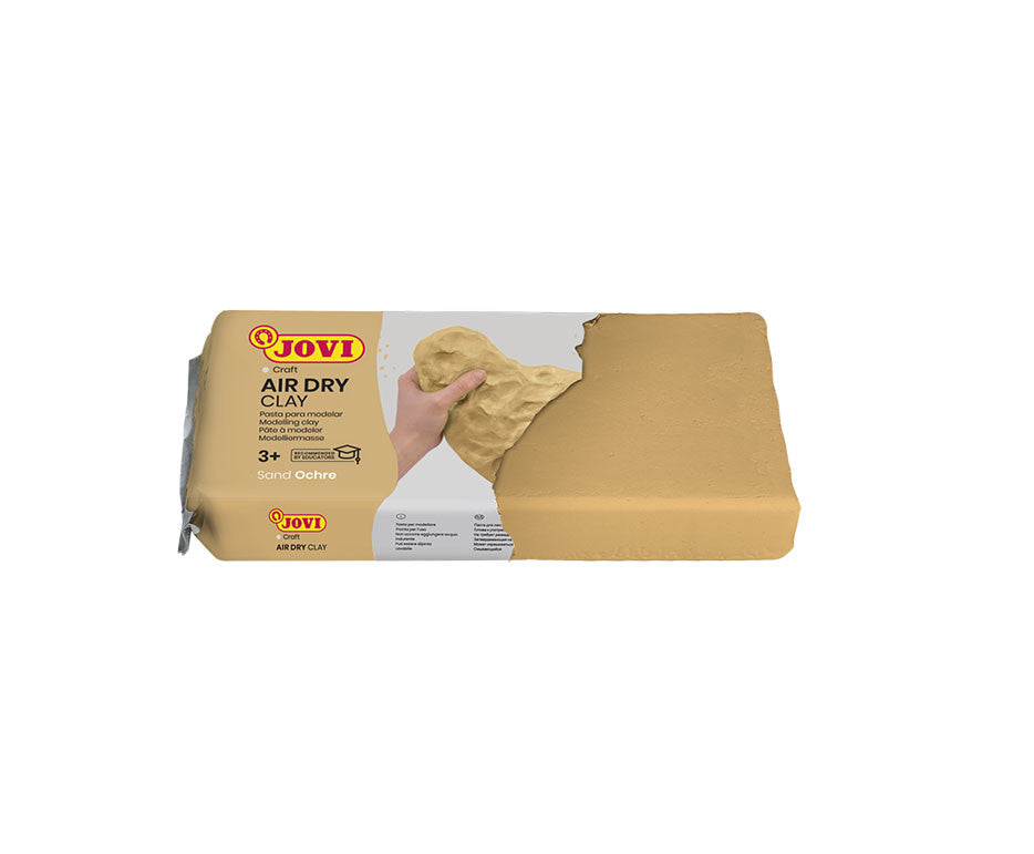 Jovi Modelliermasse, Lufttrocknend, Ocker, 250 g, 1 Stk.