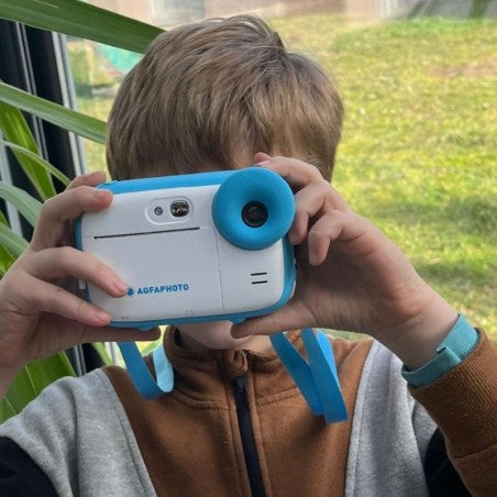 AgfaPhoto Realkids – Kompaktkamera, 10 MP, 720p, Blau
