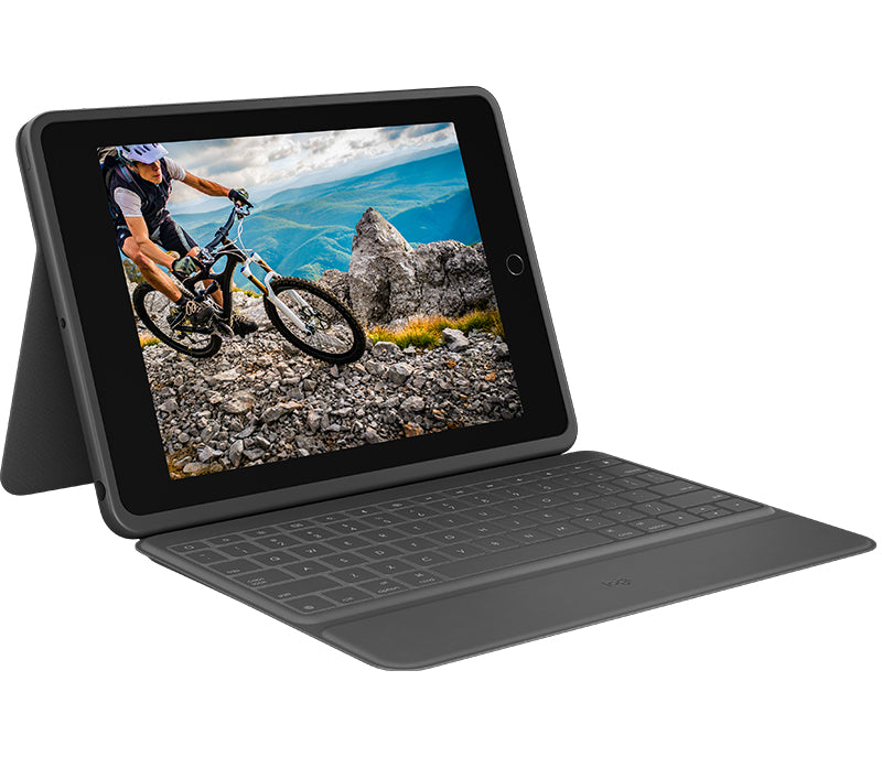 Logitech Rugged Folio – Tastatur – für iPad (7. Generation)