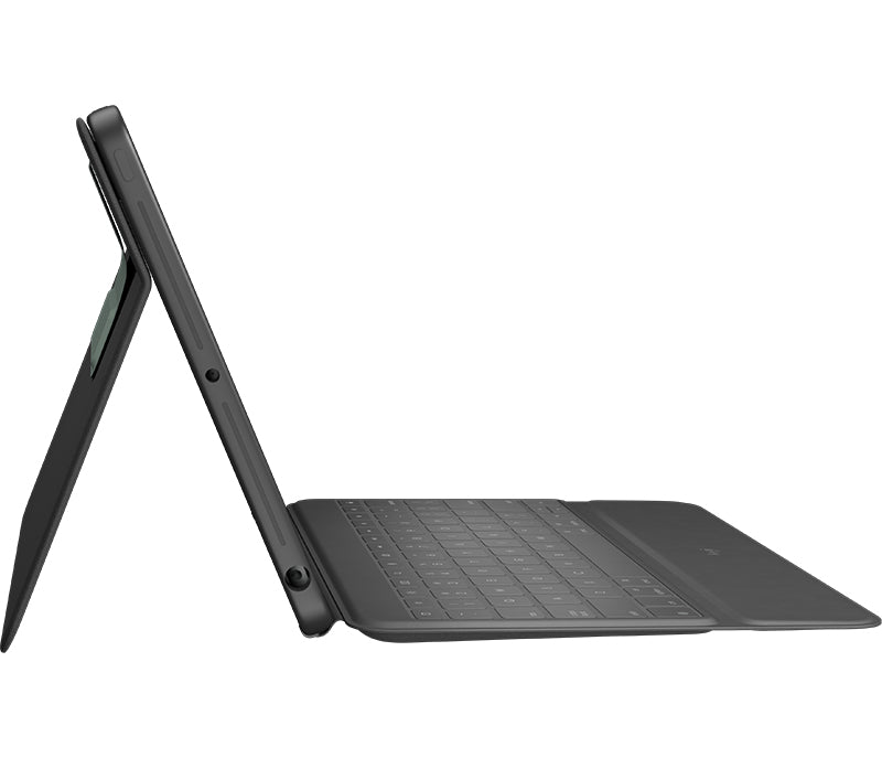 Logitech Rugged Folio Notebook-Schutzhülle – für iPad (7. Generation), Graphit