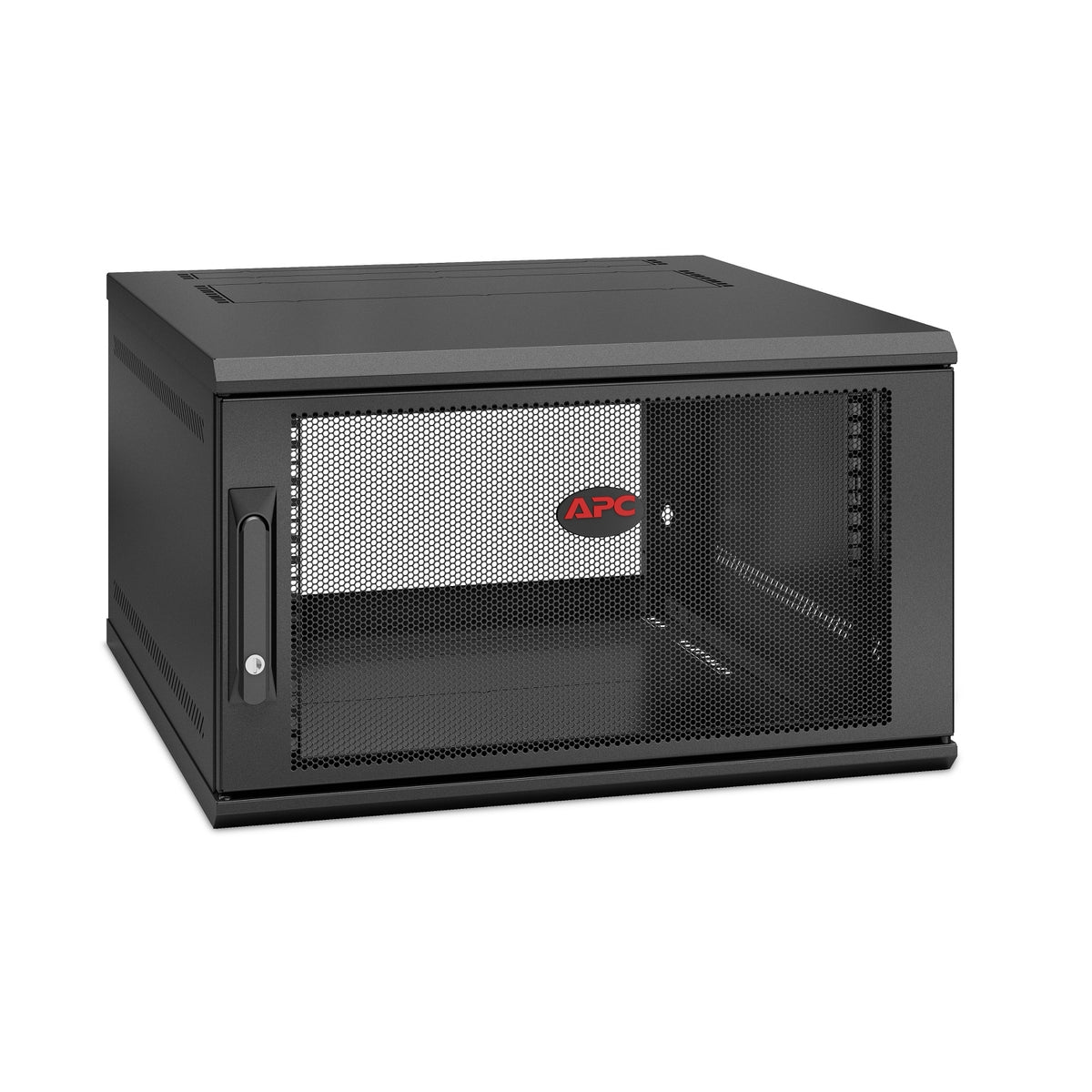 APC NetShelter WX AR106SH6 – 19" Wandverteiler 6U, 600 × 600 × 355 mm, schwarz