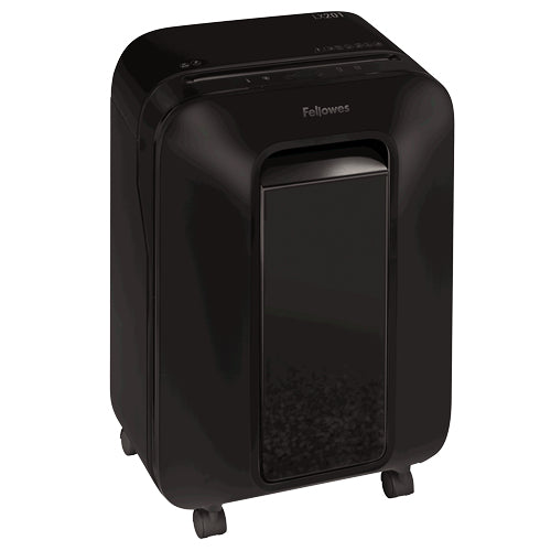Fellowes Powershred LX201 – Aktenvernichter, DIN P-5, Mikroschnitt 2 × 12 mm, 12 Blatt, 22 l