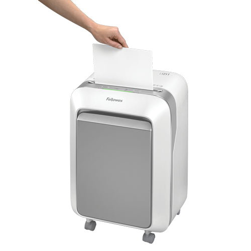 Fellowes LX211 – Aktenvernichter, DIN P-5, Mikroschnitt 2 × 12 mm, 15 Blatt, 23 l