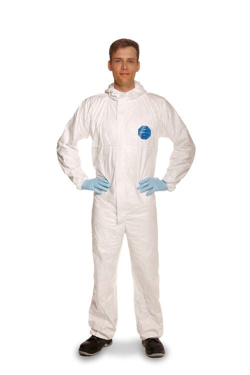 Dupont tyvek DuPont – Schutzanzug APX 400 – XL – Weiss, Tyvek, mit Kapuze, 1 Stück