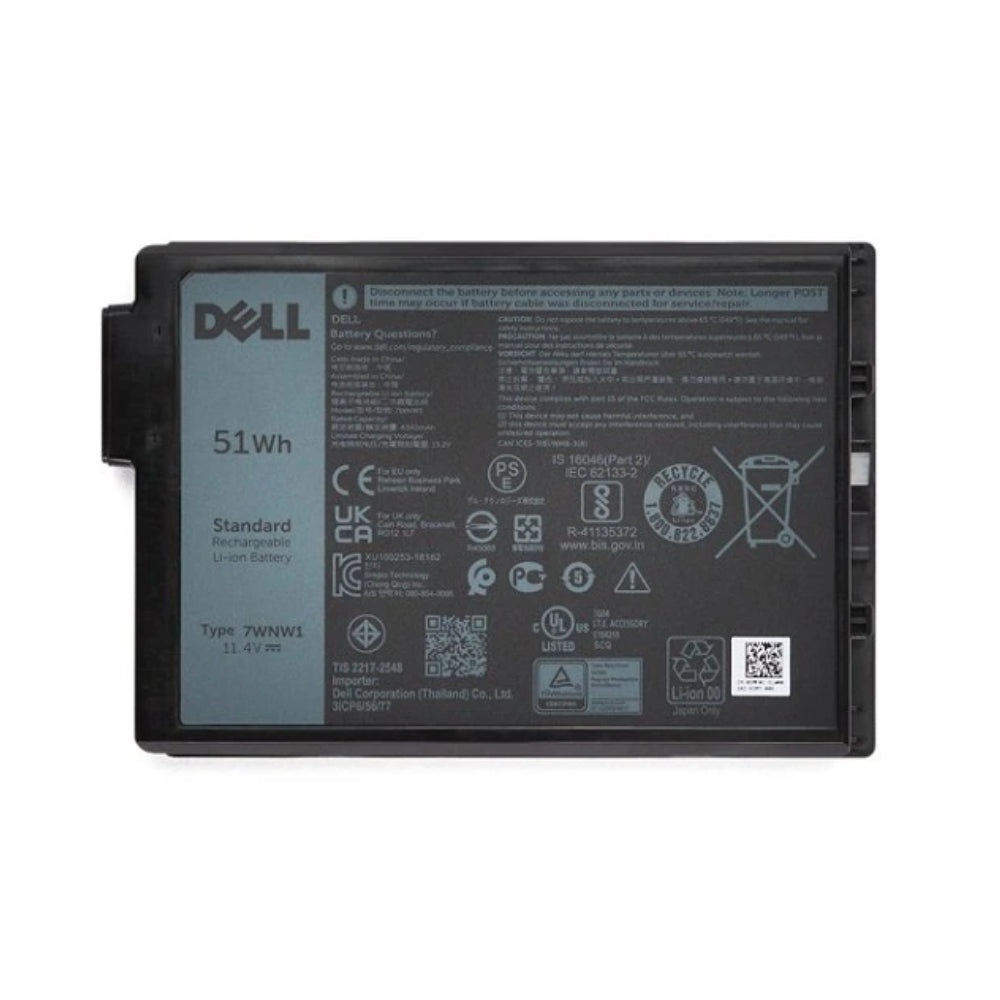 Origin Storage Notebook-Akku – für kompatible Notebooks – 51 Wh, 11,4 V (3 Zellen) – Schwarz