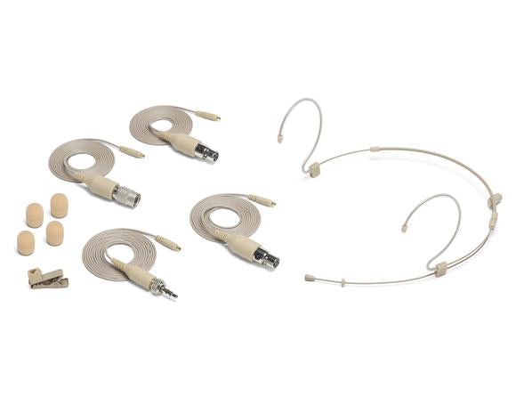 Samson Double-Earset Mic DE10x – Mikrofon, Kugel, Kondensator, Gaming, Silber