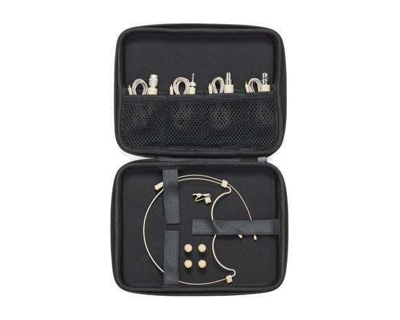 Samson Double-Earset Mic DE10x – Mikrofon, Kugel, Kondensator, Gaming, Silber