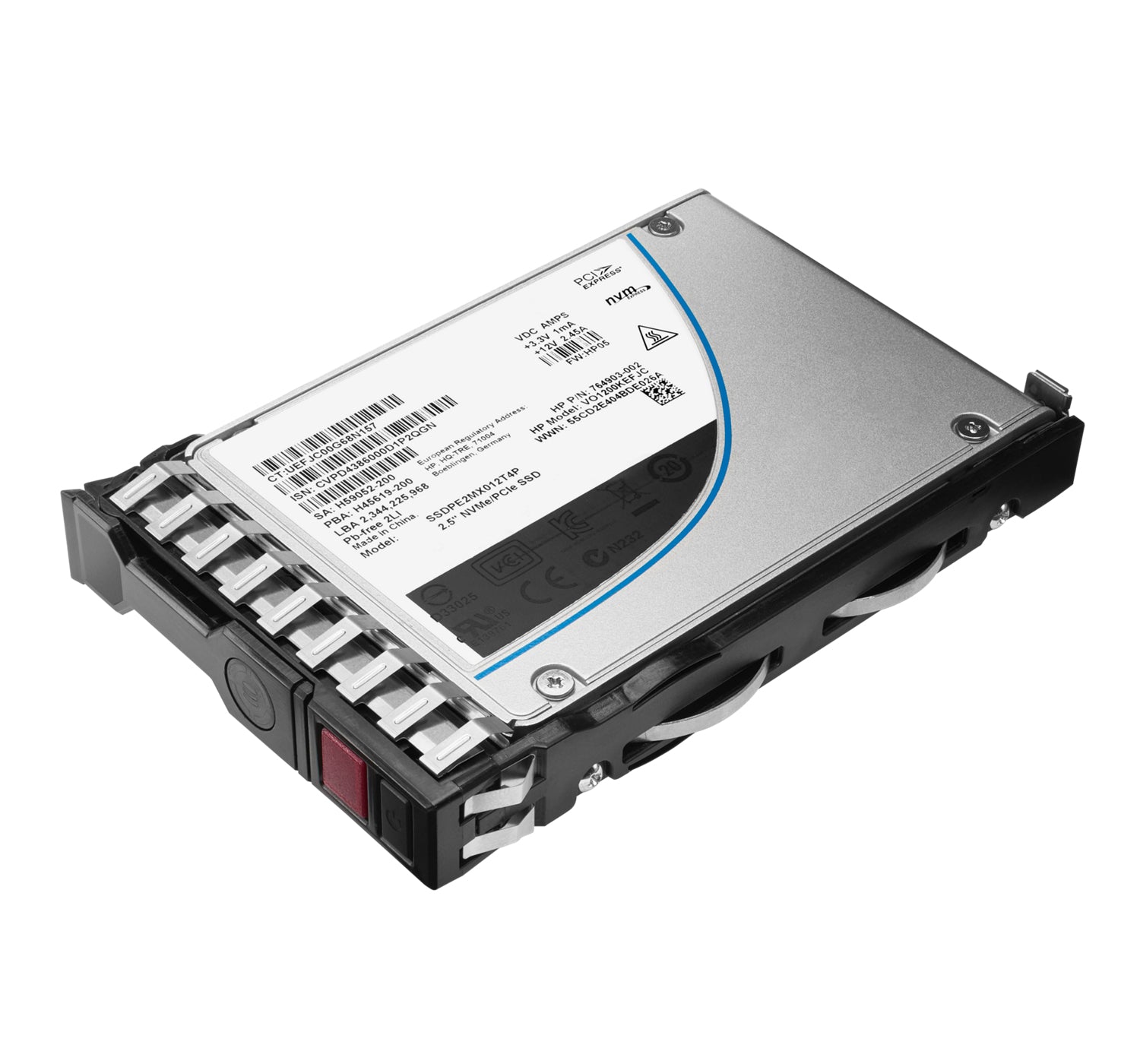 HPE NVMe U.3 SSD – P22276-H21, 1,92 TB, 2,5"