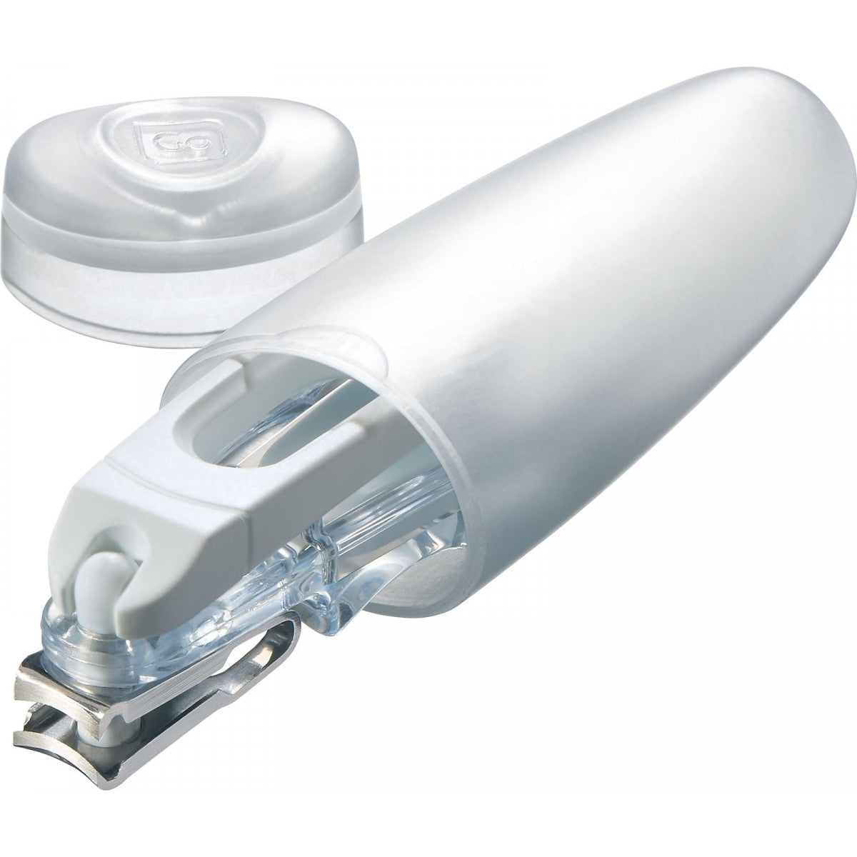 Go Travel Nagelknipser 420 – geschwungene Klinge – 9,3 cm – Edelstahl