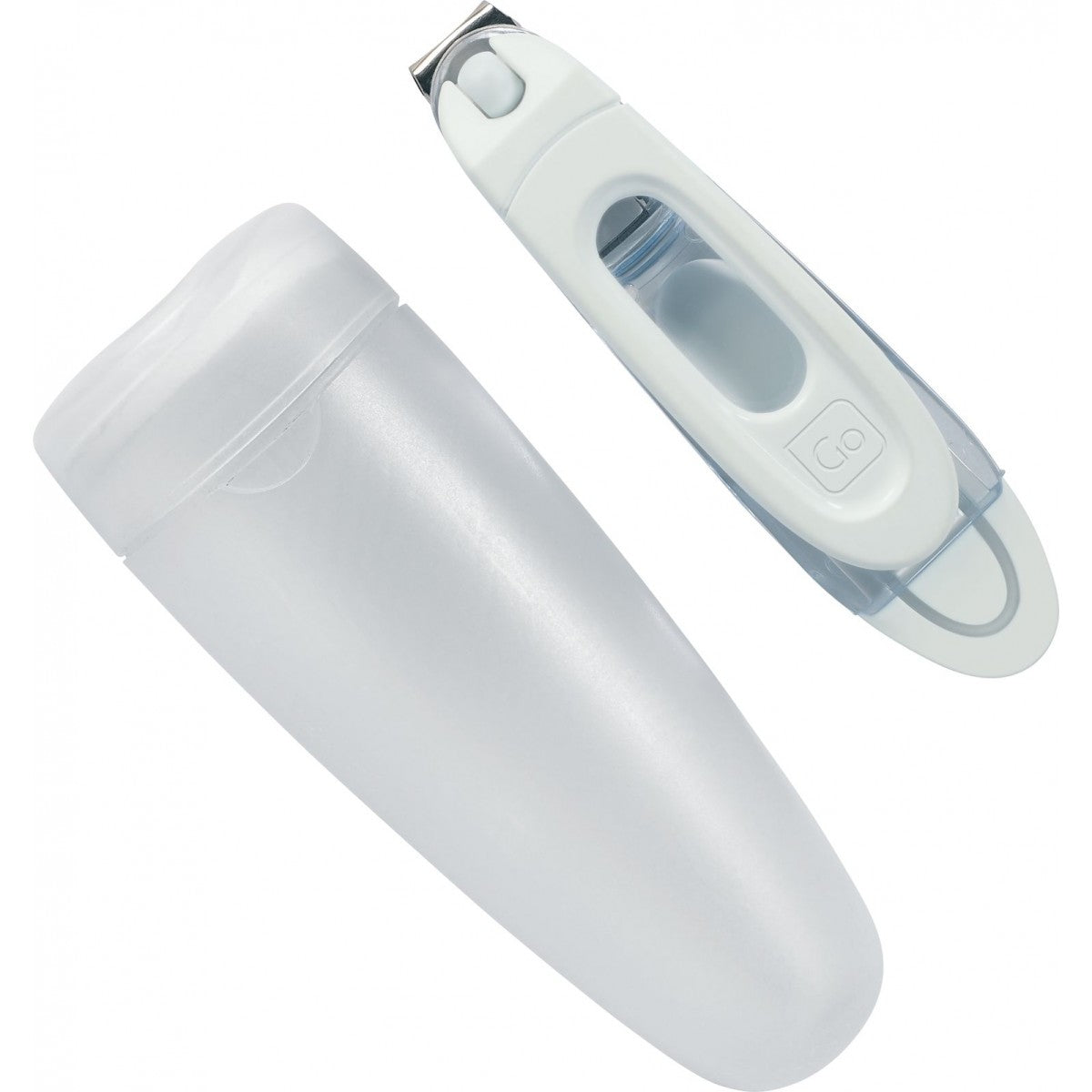 Go Travel Nagelknipser 420 – geschwungene Klinge – 9,3 cm – Edelstahl