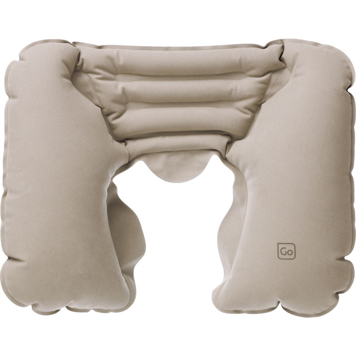 Go Travel Reisekissen The Snoozer – aufblasbar – 351×259×81 mm – grau