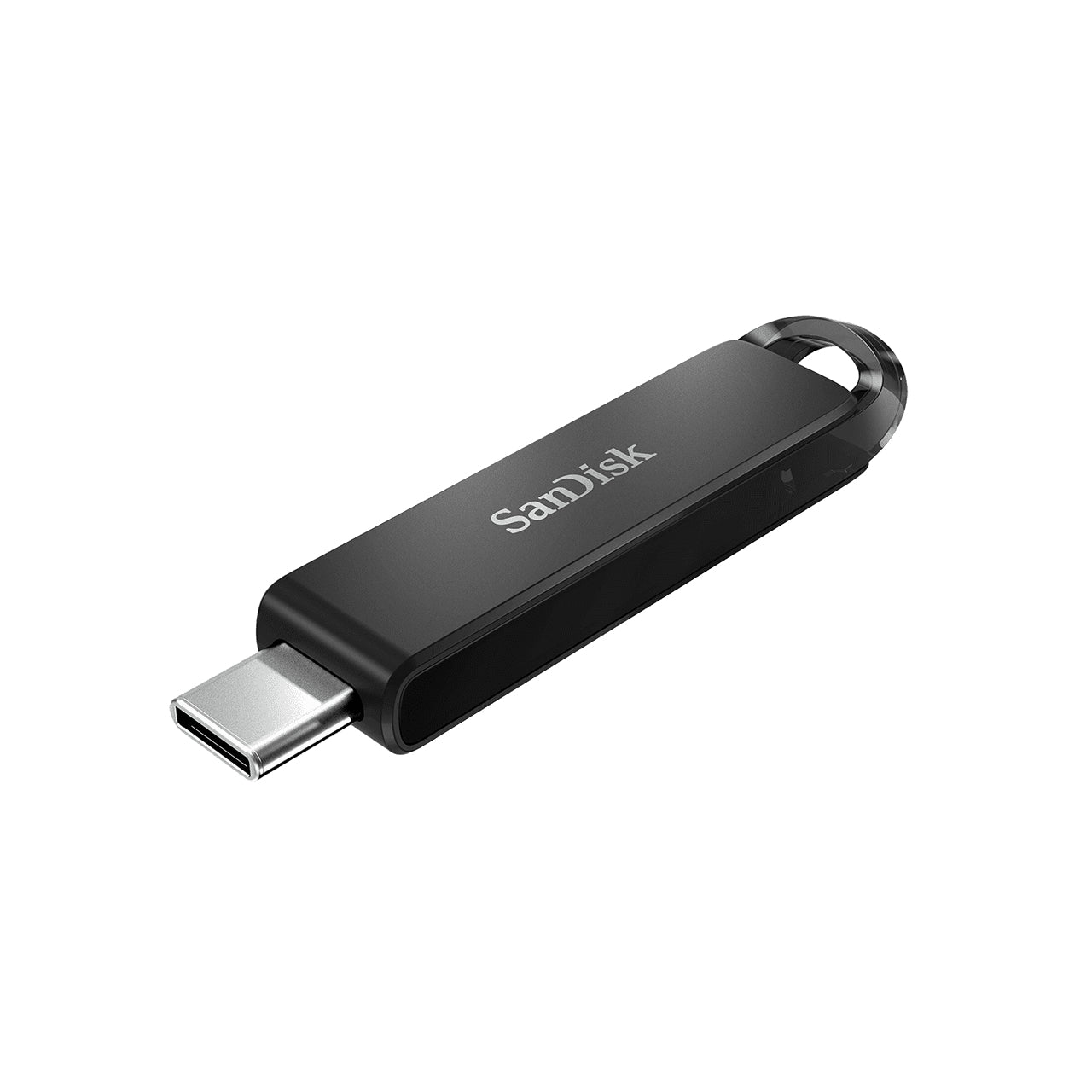 SanDisk Ultra – 128 GB, USB Typ-C, USB 3.2 Gen 1, 150 MB/s, Schwarz