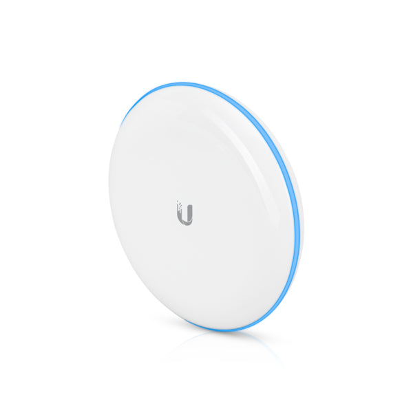 Ubiquiti 57–66 GHz Funkbrücke, 5,15–5,875 GHz Backup, 1GbE, PoE, 17,2 dBi, Weiss (2er-Pack)