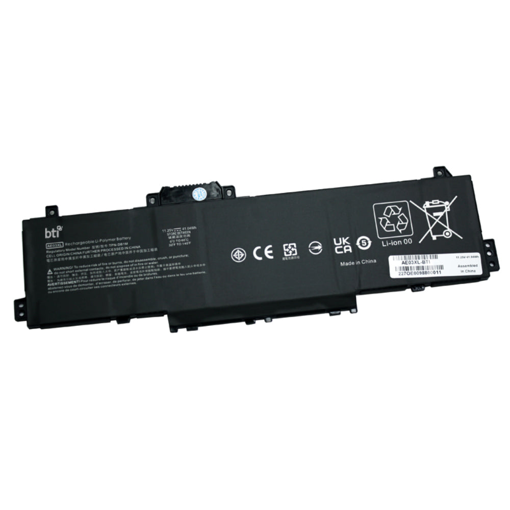 BTI AE03XL Notebook-Akku – für HP 240 G10, 245 G10, 250 G10 – 41 Wh, 11,25 V (3 Zellen) – Schwarz