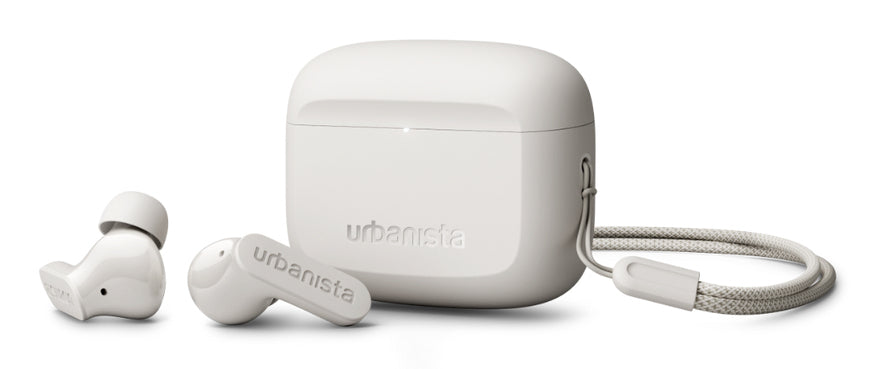 Urbanista Palo Alto – True Wireless In-Ear Kopfhörer – Bluetooth, ANC, IP54 – Weiss – bis 45 h