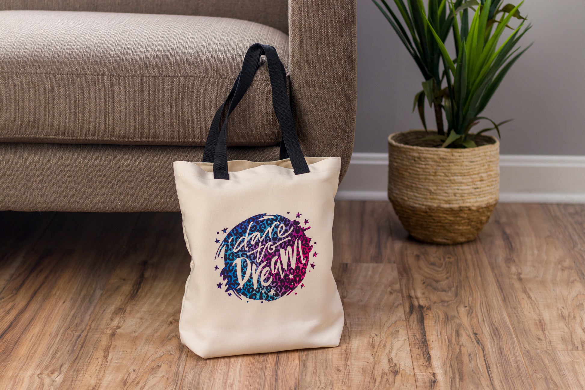 Cricut Stofftasche, Polyester, Beige
