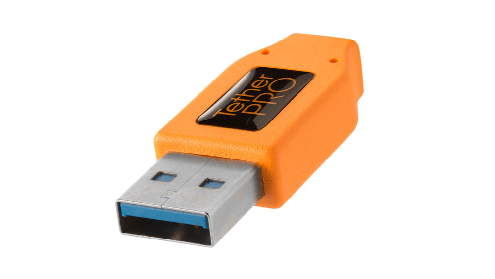Tether Tools USB-Kabel, USB-A zu Micro-USB, 4,6 m, für Canon 5DS, Canon 5DS R, Canon EOS 1D X Mark II und andere