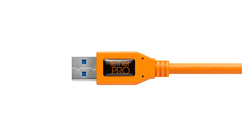 Tether Tools USB-Kabel, USB-A zu Micro-USB, 4,6 m, für Canon 5DS, Canon 5DS R, Canon EOS 1D X Mark II und andere