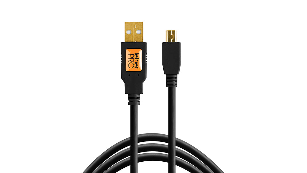Tether Tools USB-Kabel, USB-A zu Mini-USB, 4,6 m, USB 2.0
