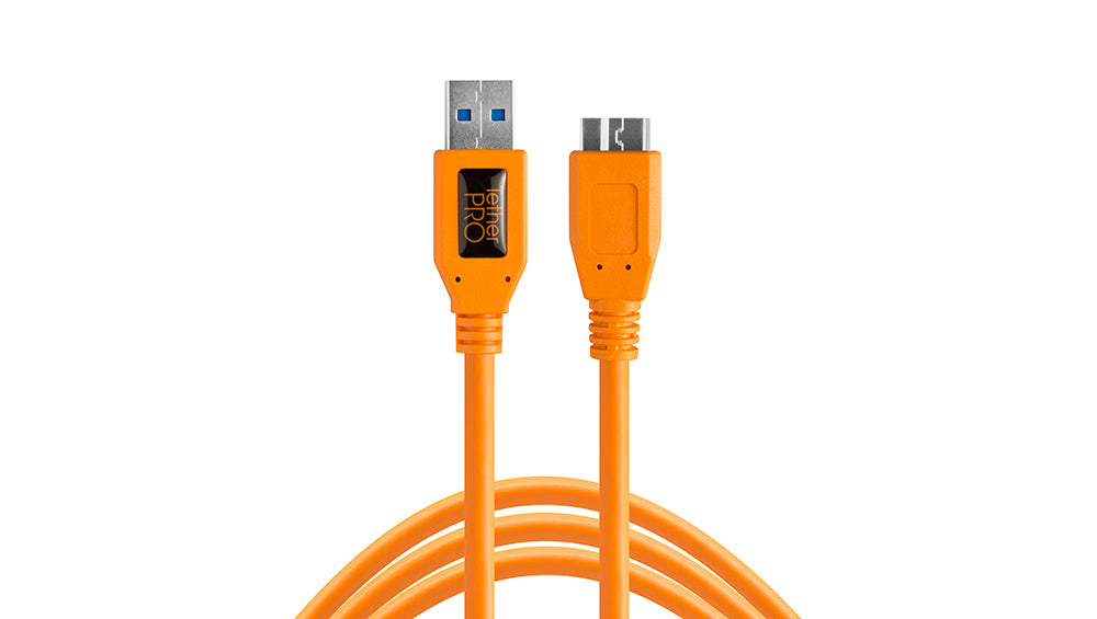 Tether Tools USB-Kabel, USB-A zu Micro-USB, 4,6 m, für Canon 5DS, Canon 5DS R, Canon EOS 1D X Mark II und andere