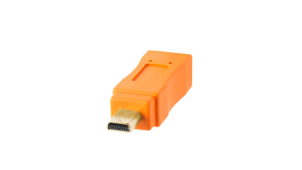 Tether Tools USB Kabel – USB 2.0 480 Mbit/s, 4,6 m, Orange