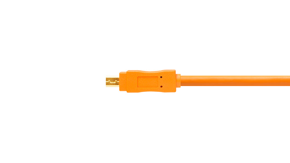 Tether Tools USB Kabel – USB 2.0 480 Mbit/s, 4,6 m, Orange