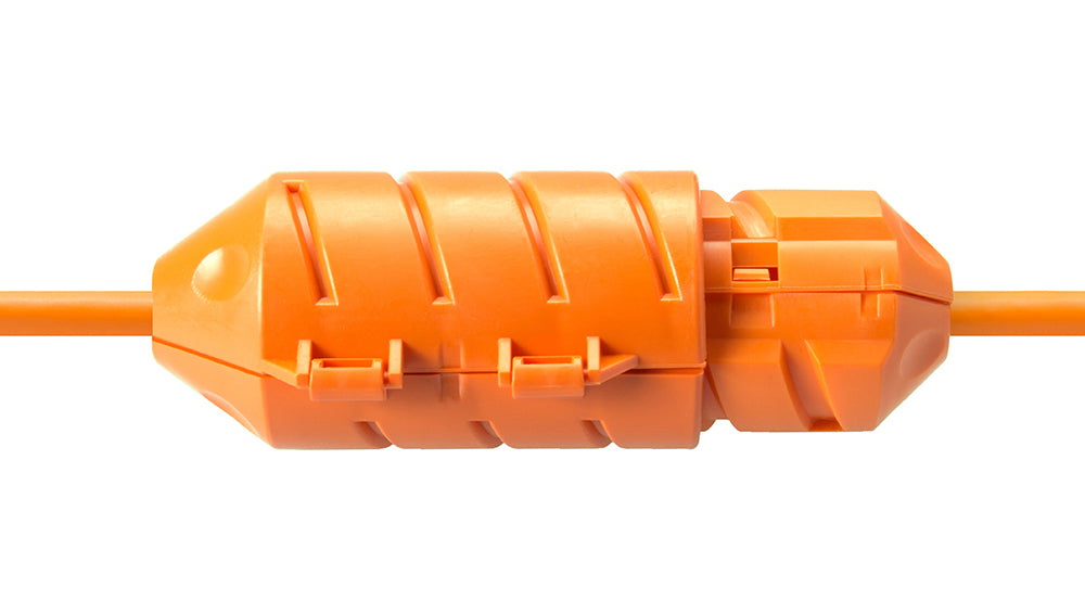 Tether Tools Extension Lock – Kabelgehäuse, wasserfest, Drück-Dreh-Verschluss, Orange