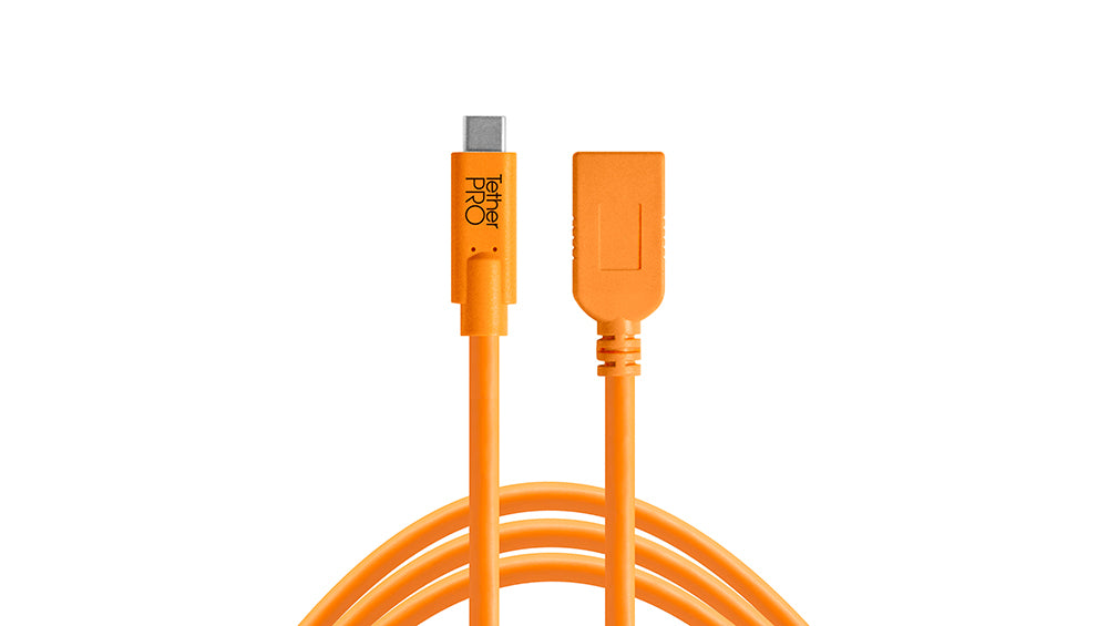 Tether Tools USB-Kabel, USB-C zu USB-A, 4,6 m, USB 3