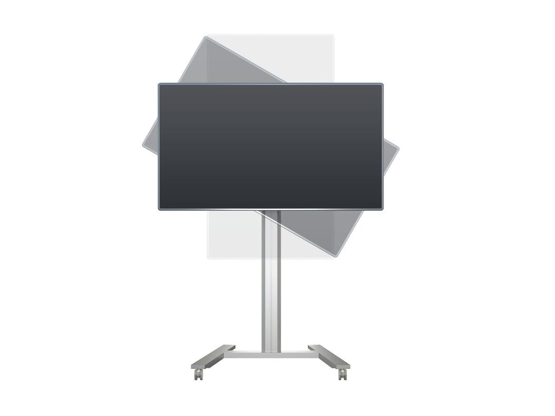 Multibrackets TV-Wagen – 55–80" – VESA 800×500 – bis 60 kg, Höhenverstellbar, mit Rollen – 5327
