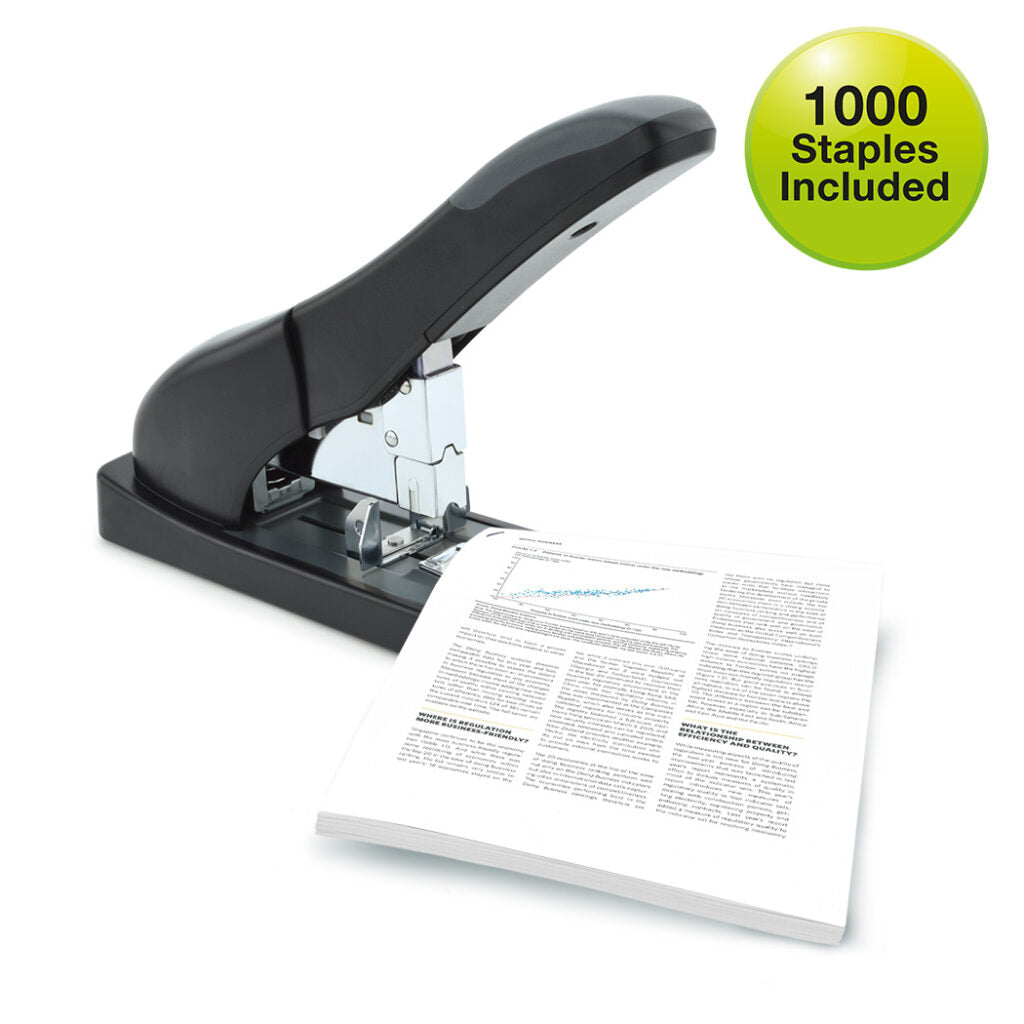 Rapesco ECO HD-140 Heftgerät – 140 Blatt, schwarz