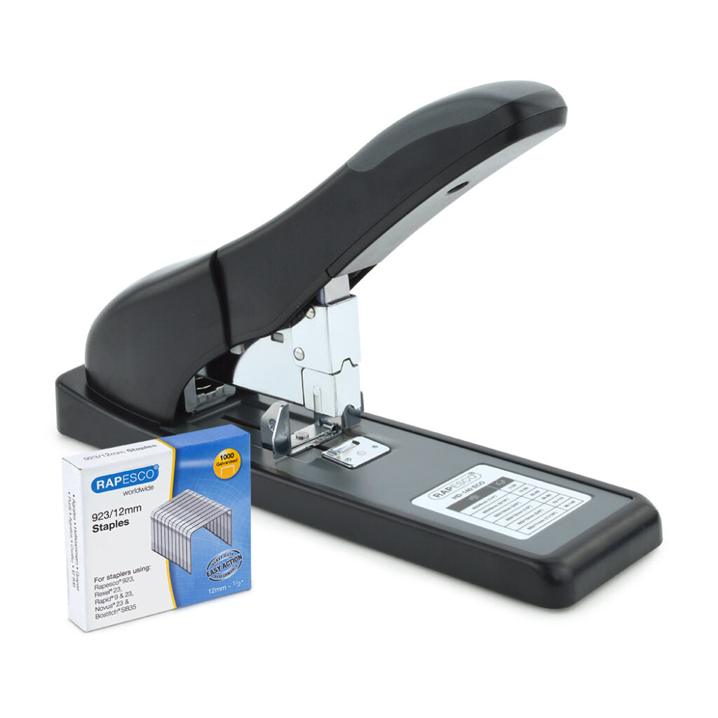 Rapesco ECO HD-140 Heftgerät – 140 Blatt, schwarz