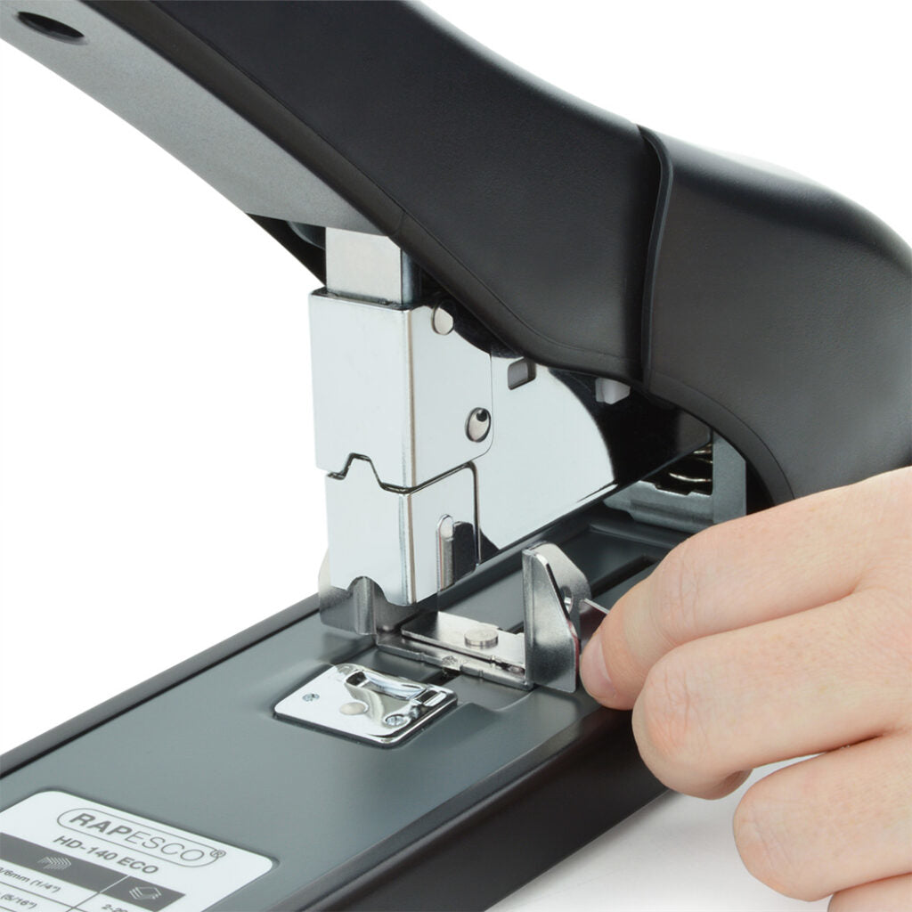 Rapesco ECO HD-140 Heftgerät – 140 Blatt, schwarz