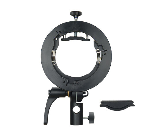 Godox S2 Speedlite-Halterung – Bowens-Adapter – für Godox-Blitzgeräte – Schwarz