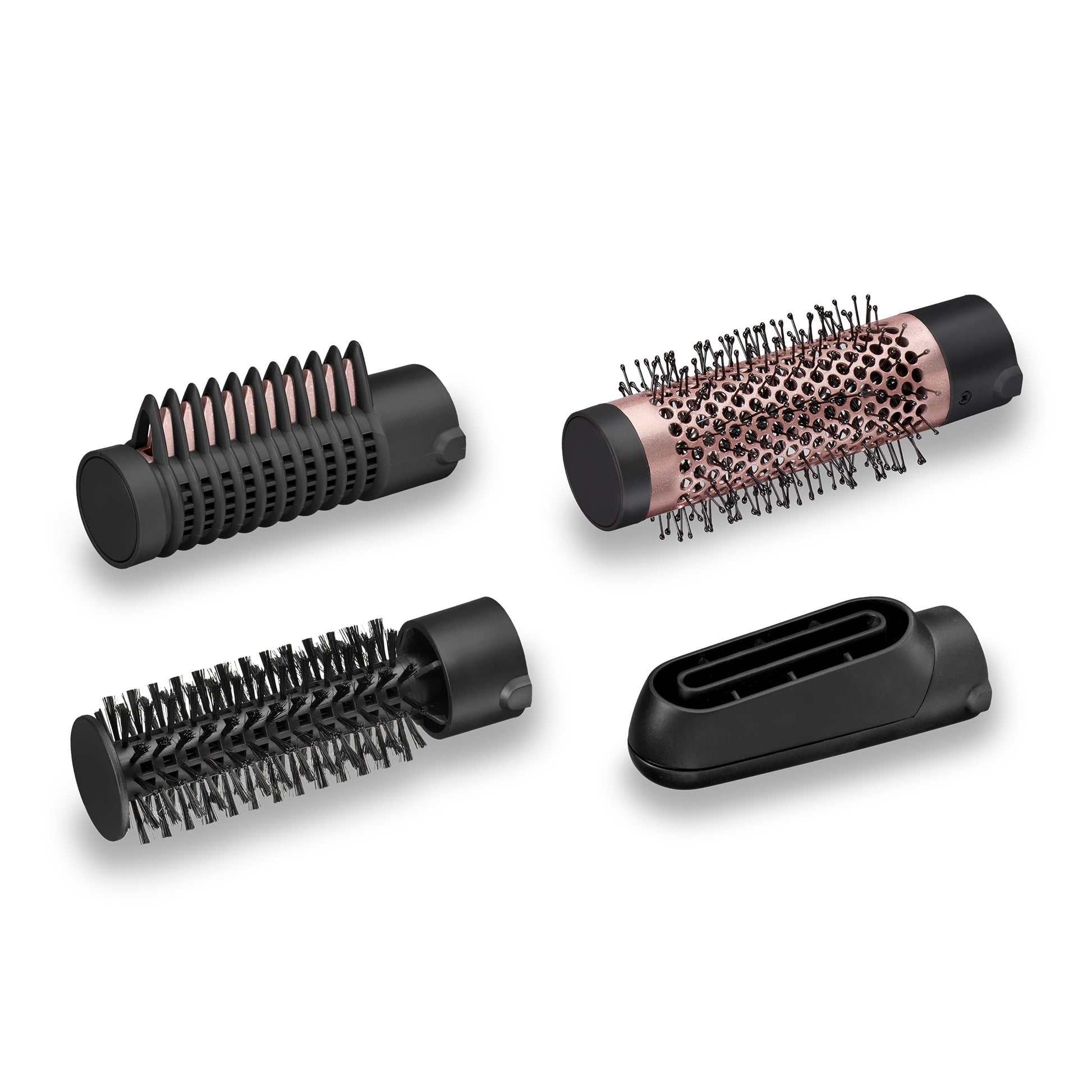 BaByliss Heissluftbürste – 2 Heizstufen, Ionenfunktion – für trockenes/nasses Haar – 1000 W – Schwarz