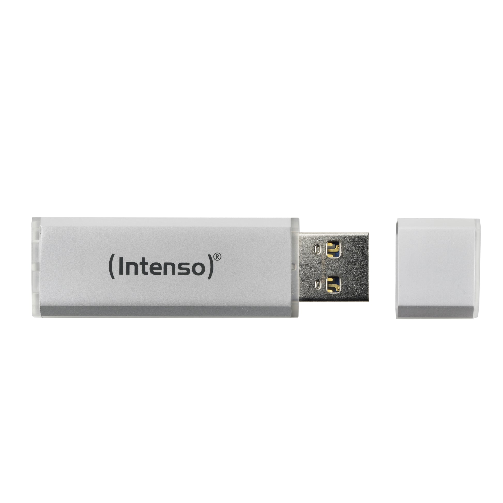Intenso Ultra Line – 16 GB USB-Stick, USB 3.2 Gen 1 (USB Typ-A), 70 MB/s, Aluminium, Silber
