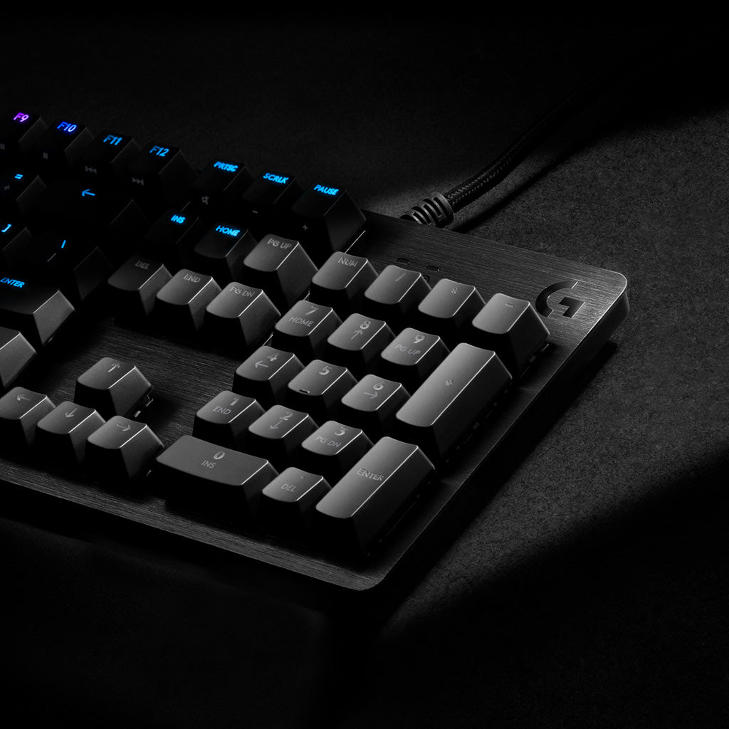 Logitech G G512 Carbon Lightsync – Gaming-Tastatur – Mechanisch, RGB – USB Kabelgebunden – QWERTZ (CH)